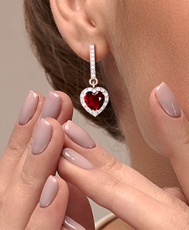 GesmNY Ruby earrings