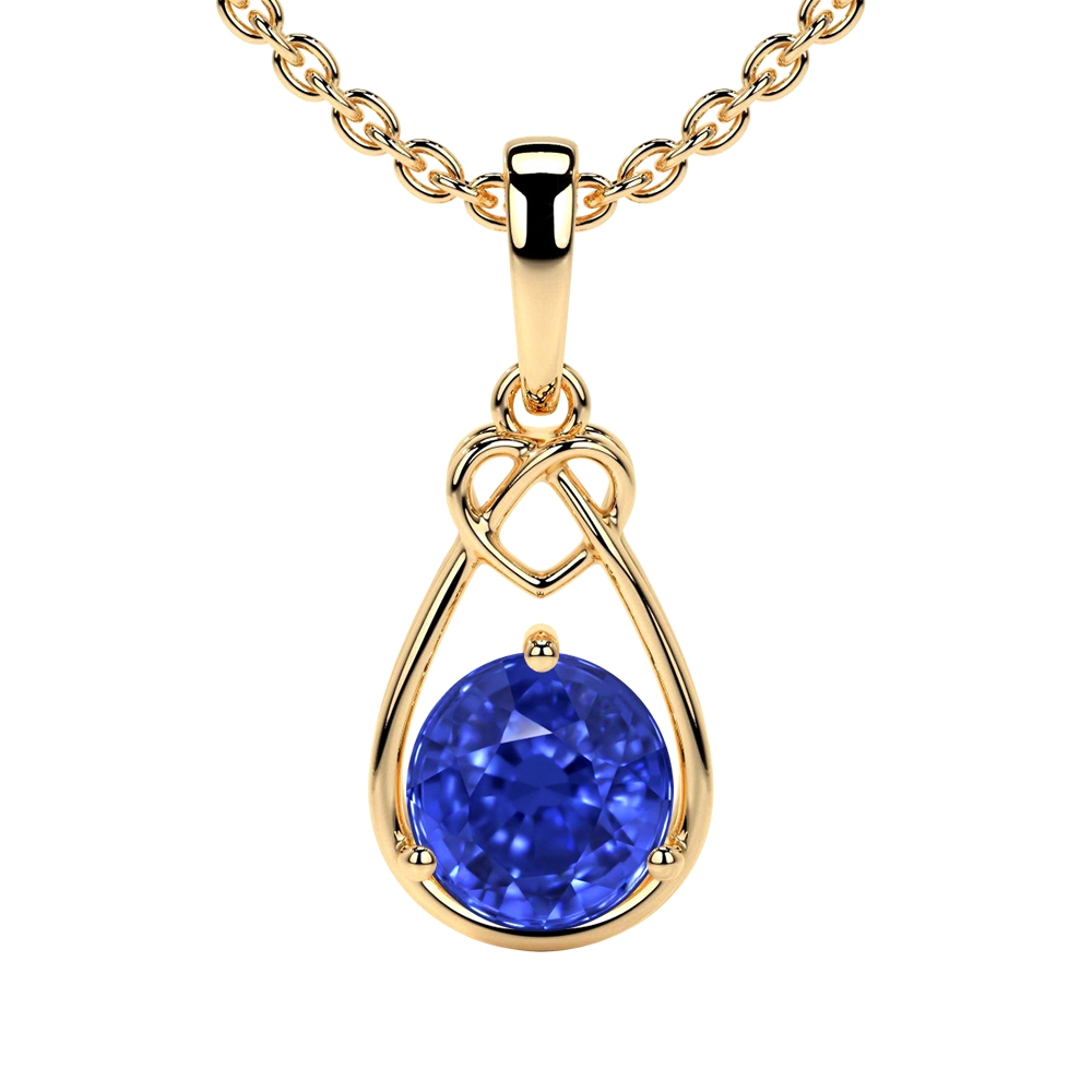 14k Two-Tone Gold Initial Pendant - Heart & Flower Design, Diamond-Cut Finish, 0.66 Inches