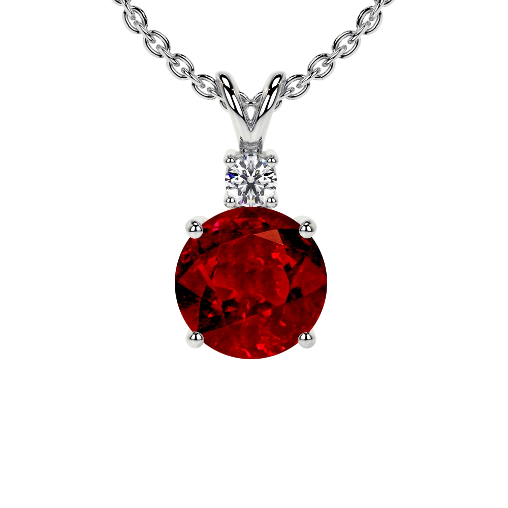 Mens Hip Hop Jewelry: Square Ruby Sapphire Crystal Ruby Pendant Necklace  With 24 Gold Chain In Red, Blue, Green, Black, And White From Commo_dpp,  $5.74 | DHgate.Com