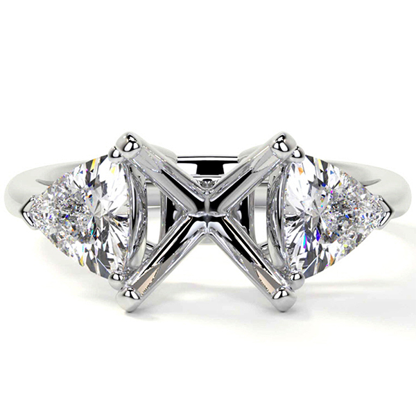 trillian cut diamond rings