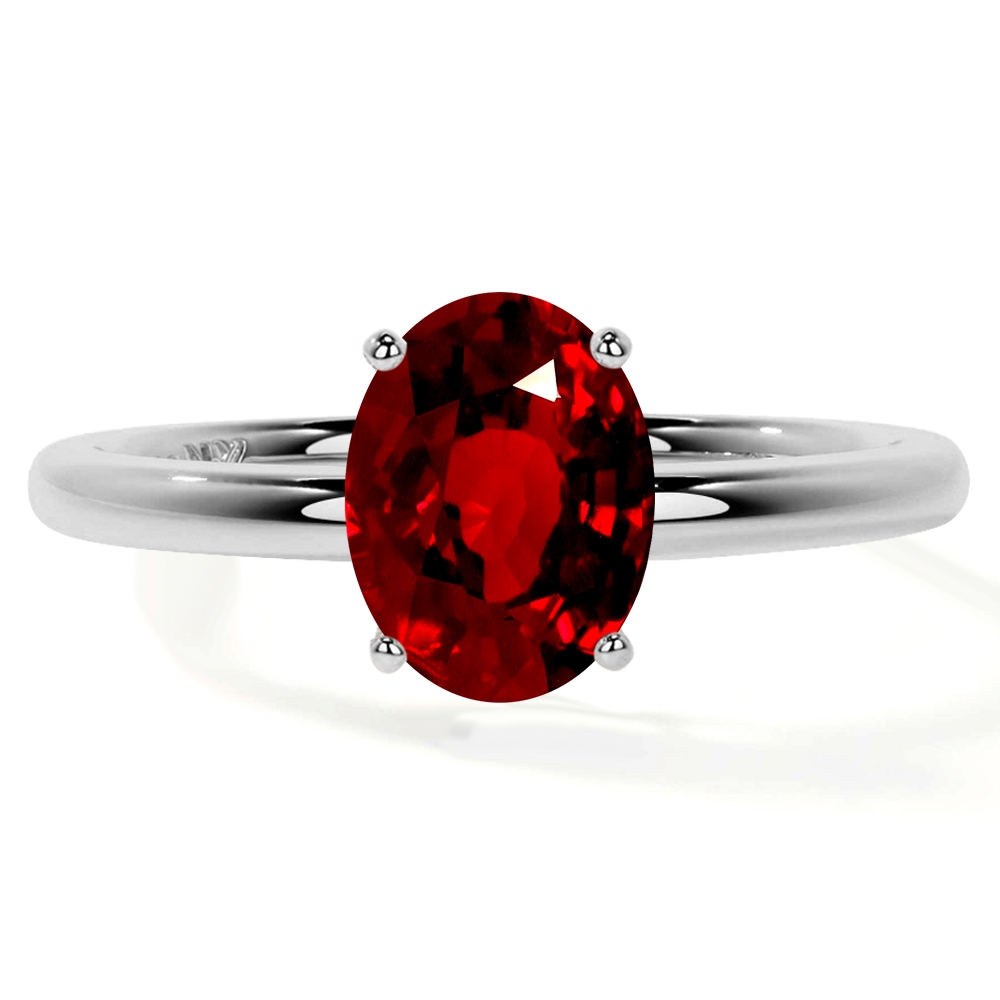 Ruby Ring, Natural Ruby, 1 Carat Ruby, July Birthstone, July Ring, Inf –  Adina Stone Jewelry