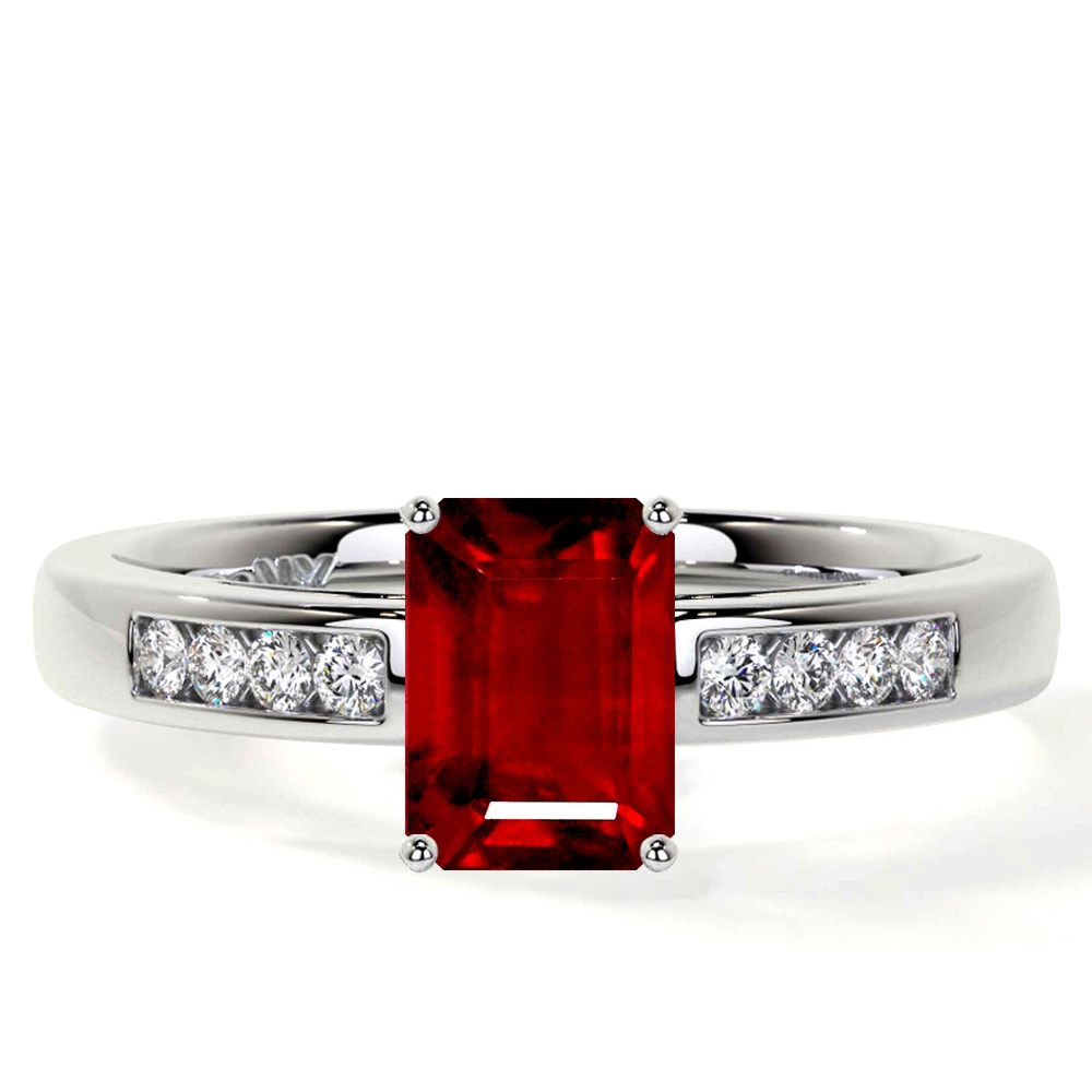 Alluring Emerald And Ruby Studded Ring