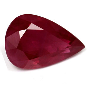 3.09 carat Pear Ruby - Gemstone Thumbnail