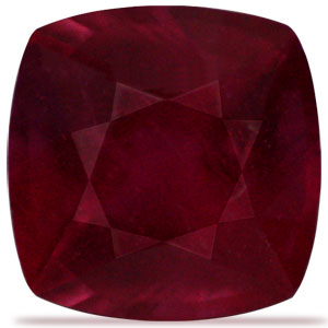 Ruby Cushion 3.50 carat Red Photo