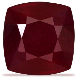 Ruby Cushion 2.97 carat Red Photo