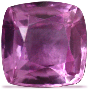 Sapphire Cushion 0.84 carat Pink Photo