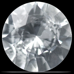 0.8 ct. White Sapphire