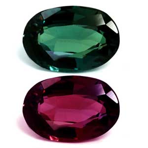 Alexandrite Oval 0.89 carat Green Photo
