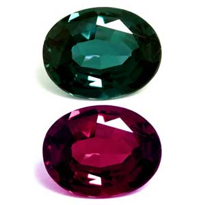 Alexandrite Oval 0.99 carat Green Photo