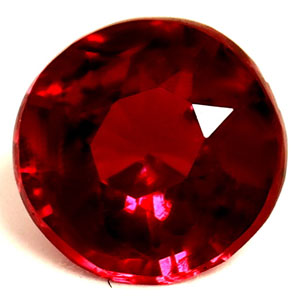 Ruby Round 0.54 carat Red Photo