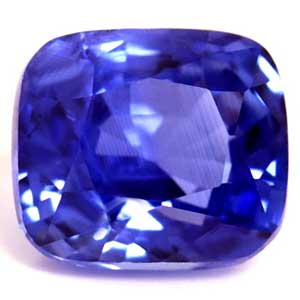 Sapphire Cushion 1.00 carat Blue Photo