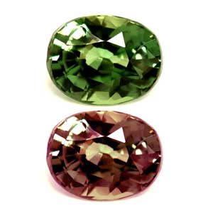 Alexandrite Oval 0.50 carat Green Photo