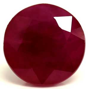 1.27 carat Round Ruby - Gemstone Thumbnail