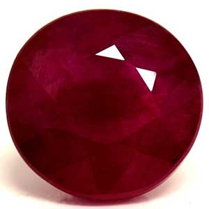 0.85 carat Round Ruby - Gemstone Thumbnail