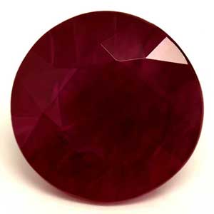 0.75 carat Round Ruby - Gemstone Thumbnail