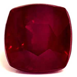Ruby Cushion 0.85 carat Red Photo