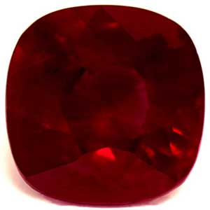 Ruby Cushion 0.69 carat Red Photo
