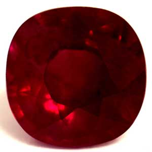 Ruby Cushion 0.73 carat Red Photo