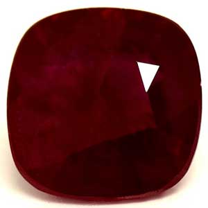 Ruby Cushion 0.96 carat Red Photo