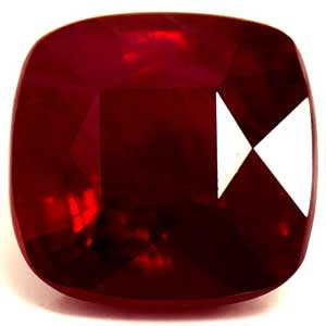 Ruby Cushion 0.94 carat Red Photo