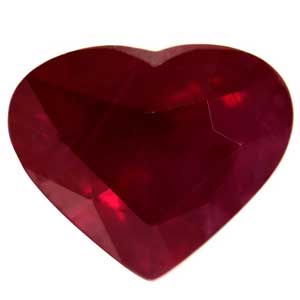 1.19 carat Heart Ruby - Gemstone Thumbnail