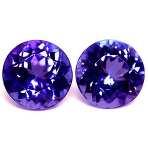 3.14 carat Round Tanzanite - Gemstone Thumbnail