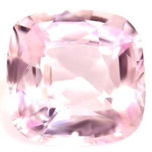 Sapphire Cushion 0.77 carat Orange Pink Photo