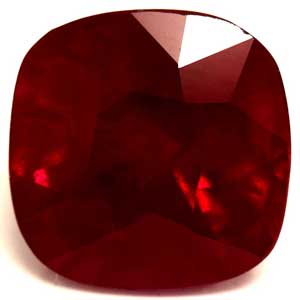 Ruby Cushion 1.04 carat Red Photo