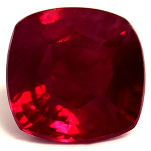 Ruby Cushion 0.67 carat Red Photo