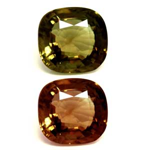 Alexandrite Cushion 3.07 carat Green Photo