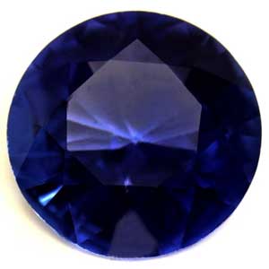 Sapphire Round 0.64 carat Blue Photo