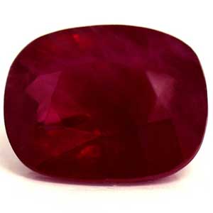 Ruby Cushion 1.01 carat Red Photo