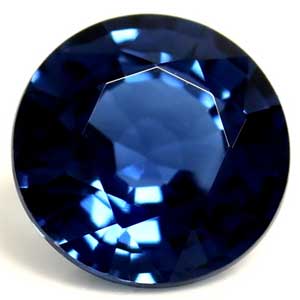 Sapphire Round 0.61 carat Blue Photo