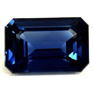 Sapphire Emerald 0.71 carat Blue Photo