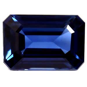 Sapphire Emerald 0.64 carat Blue Photo