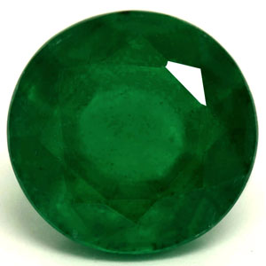 0.93 carat Round Emerald - Gemstone Thumbnail