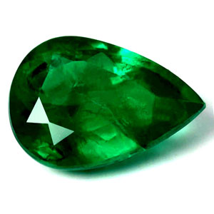 Emerald Pear 0.87 carat Green Photo