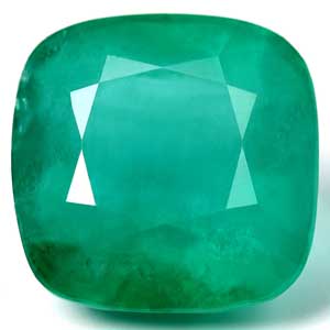 Emerald Cushion 5.65 carat Green Photo