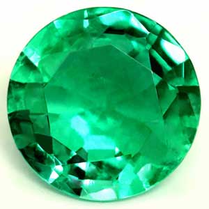 0.85 carat Round Emerald - Gemstone Thumbnail