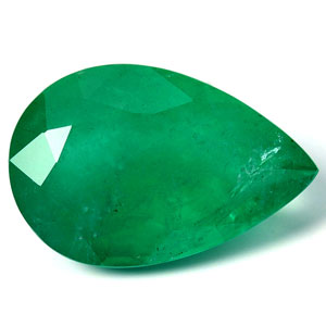 3.83 carat Pear Emerald - Gemstone Thumbnail