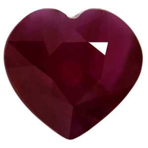 1.46 carat Heart Ruby - Gemstone Thumbnail