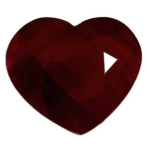 1.66 carat Heart Ruby - Gemstone Thumbnail