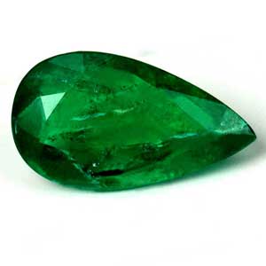 Emerald Pear 0.72 carat Green Photo