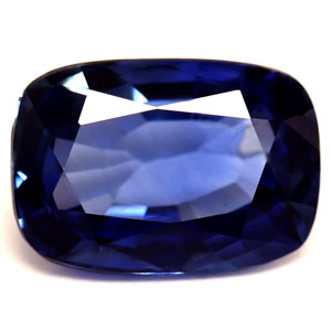 Sapphire Cushion 0.99 carat Blue Photo