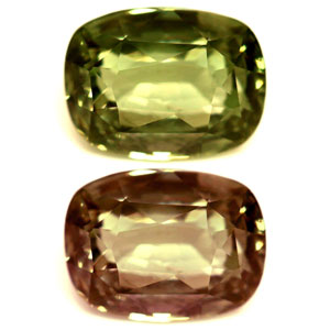 Alexandrite Cushion 0.64 carat Green Photo