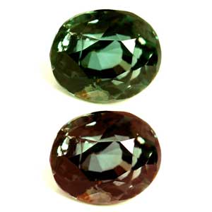 Alexandrite Oval 0.61 carat Green Photo