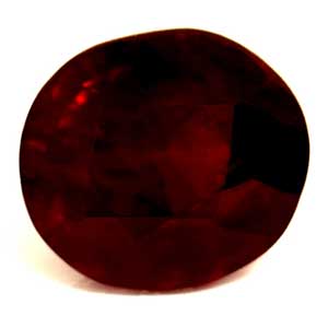 Ruby Oval 0.63 carat Red Photo