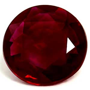 0.65 carat Round Ruby - Gemstone Thumbnail