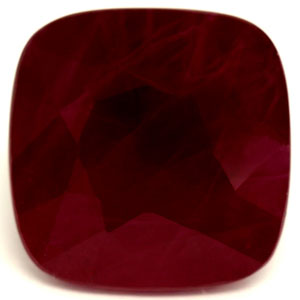 Ruby Cushion 1.33 carat Red Photo