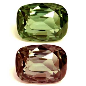 Alexandrite Cushion 0.95 carat Green Photo